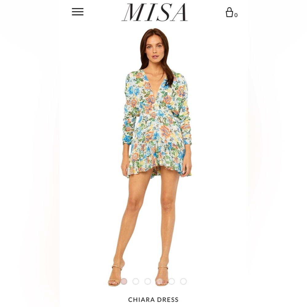 MISA LOS ANGELES CHIARA DRESS SZ L
